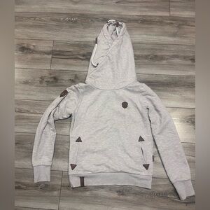 Naketano tan/gray Hoodie
